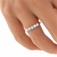 Anello Fanton Gioielli Donna FEDINE DIAMANTI in Oro bianco Diamante 0.62 Ct ANOR-298-52 - ANOR-298-52